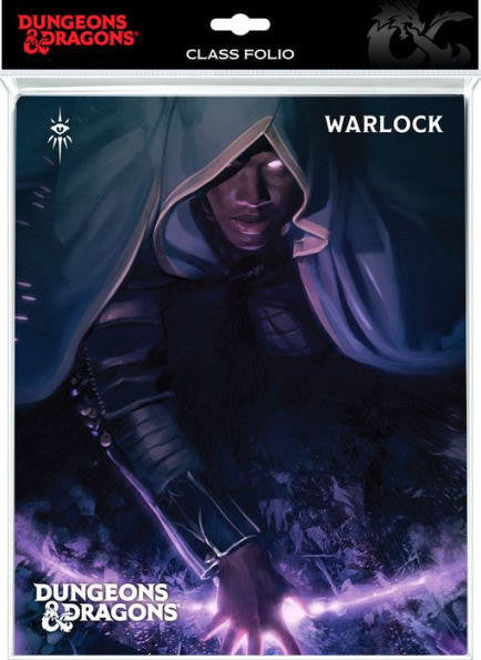 Ultra PRO D&D: Warlock - Class Folio with Stickers